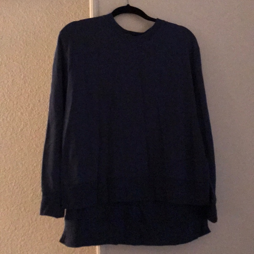 Navy sweatshirt